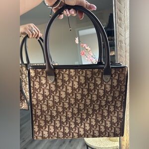 Authentic Christian Dior Tote Bag